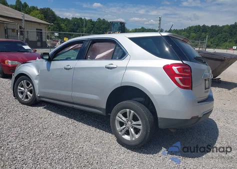 2016 Chevrolet Equinox Ls из США, поврежденный, VIN 2GNALBEK5G1169762